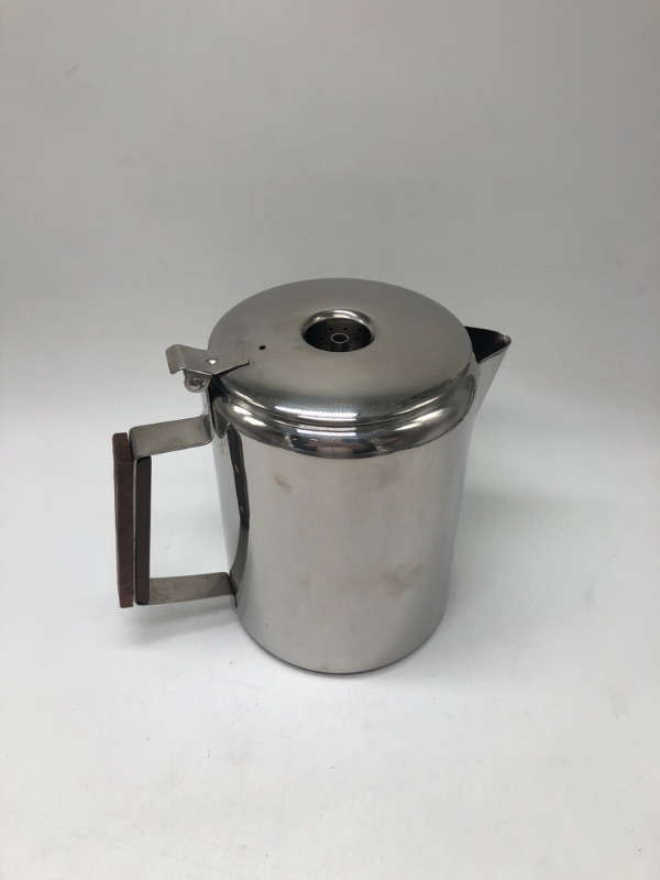 Photo 2 of MEREZA Camping Coffee Pot Stovetop Coffee Maker Percolator Campfire Coffee Pot Stainless Steel Coffee Pot Camping Outdoors Home 9 Cup No Aluminum & Plastic Fast Brew