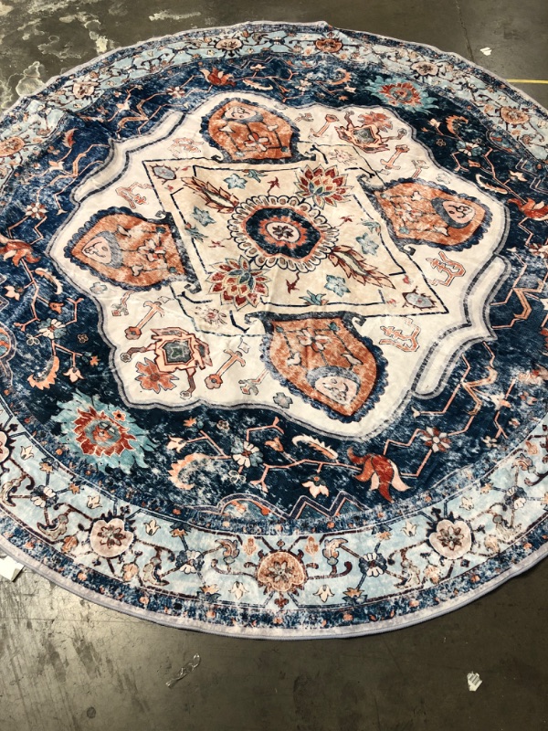 Photo 2 of 8ft Round Rug