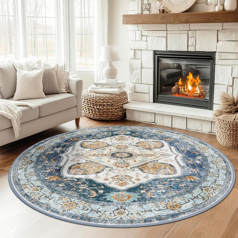 Photo 1 of 8ft Round Rug