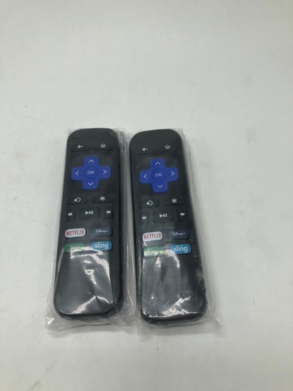 Photo 2 of (2 Pack) Replacement Remote Control for Roku Express, for Roku Premiere, for Roku Box, for Roku Player, for Roku 1 2 3 4 - NOT for Stick or TV