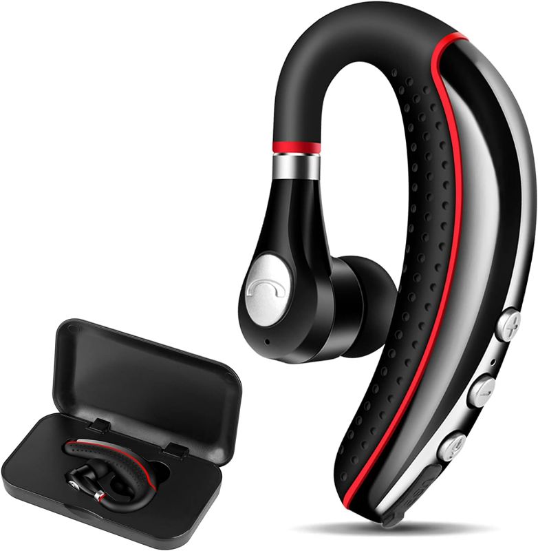 Photo 1 of Bluetooth Headset V5.0,Wireless Bluetooth Earpiece with Noise Canceling