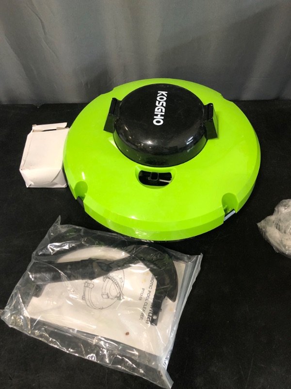 Photo 2 of  Cordless Robotic Pool Vacuum for above Ground Pool 120 Mins Runtime Self-Parking Tech, Automatic Robot Pool Vacuum for In Ground Flat Pools 