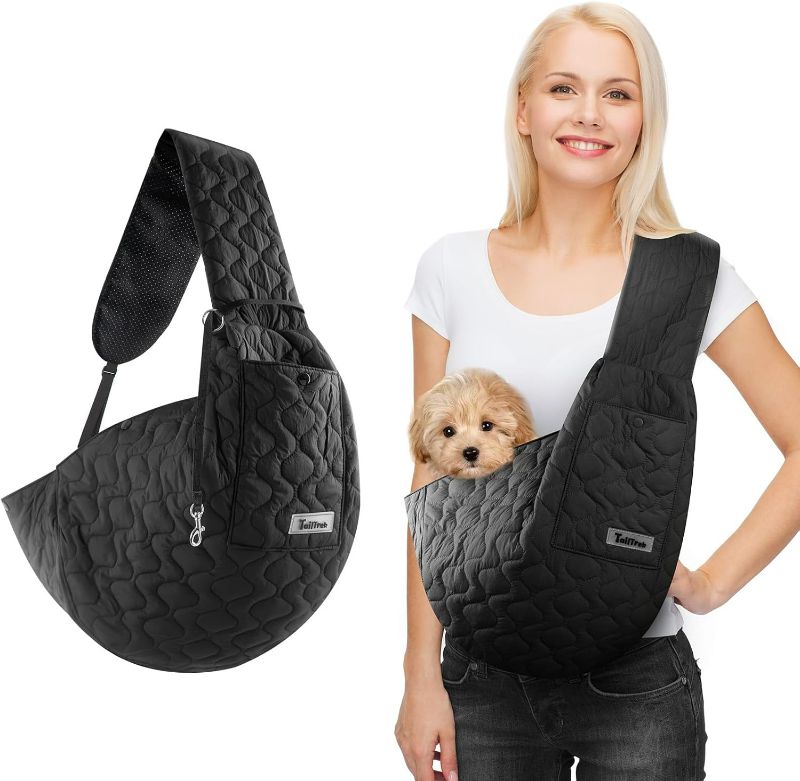 Photo 1 of Dog and Cat Sling Carrier, Hands Free Pet Carriers Bag,