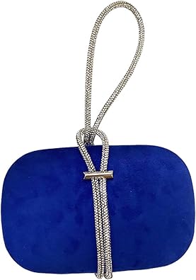 Photo 1 of ***BLUE*** Lady Purse Handle Evening Bag Elegant Party Banquet Wedding Clutches for Women Girl Cocktail Bag Handbag