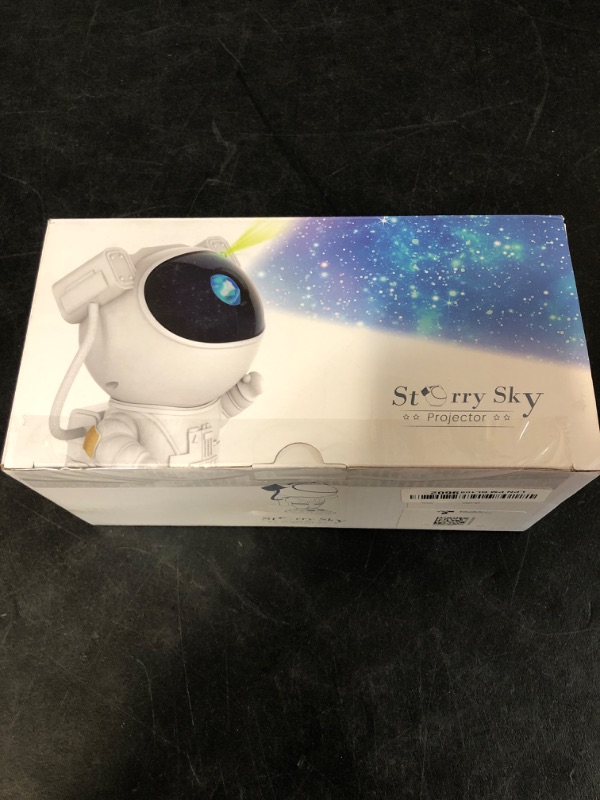 Photo 3 of Star Projector Galaxy Night Light - Astronaut Space Projector, Starry Nebula Ceiling LED Lamp with Timer and Remote