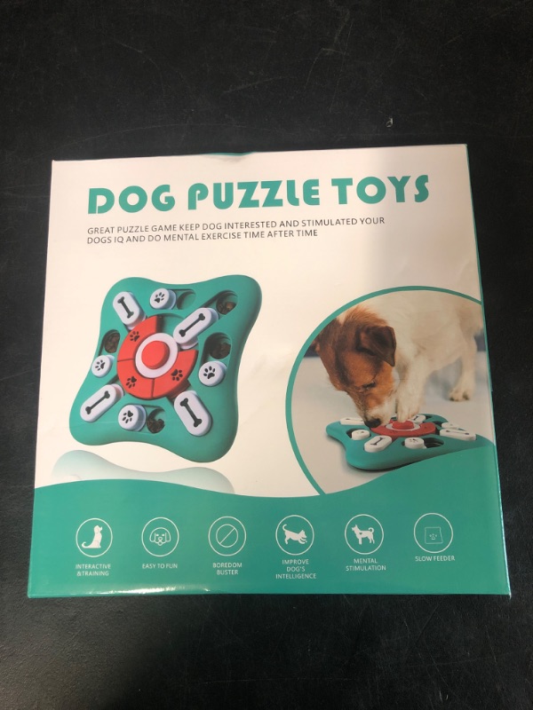 Photo 1 of Dog Puzzle Toys, Treat Dispensing Dog Enrichment Toys for IQ Training and Brain Stimulation