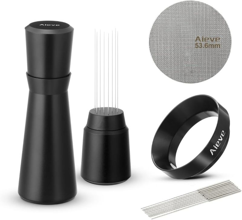 Photo 1 of 54mm Espresso Accessories Kit with WDT Tool,Puck Screen and Dosing Funnel