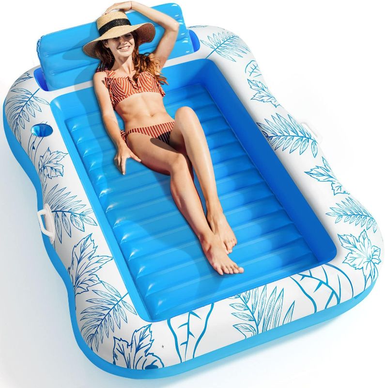 Photo 1 of Inflatable Adult Pool Lounger Float