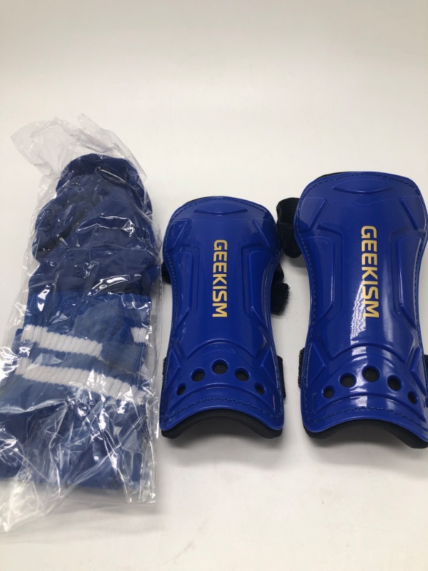 Photo 2 of ***SIZE M*** Soccer Shin Guards for Youth Kids Toddler, Protective Soccer Shin Pads & Sleeves Equipment