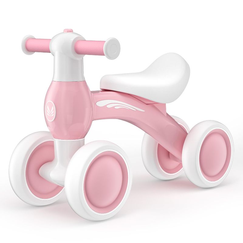 Photo 1 of Baby Balance Bike for 1 Year Old Boys Girls 10-36 Month Toddler Balance Bike, Toddler First Bike, First Birthday Gifts, Baby Walker, Ride On Toys for Boys & Girls, 4 Silence Wheels&Soft Seat
