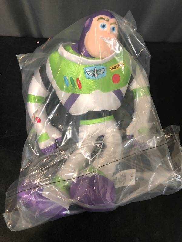 Photo 3 of Disney Store Official Buzz Lightyear Plush, Toy Story, 17 Inches