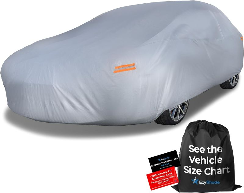 Photo 1 of EzyShade 10-Layer Waterproof Sports Car Cover. See Vehicle Size-Chart for Accurate Fit. All Weather Outdoor Covers. Camaro Challenger Firebird GTO Classic Cars Sun Snow Rain. Size C5 