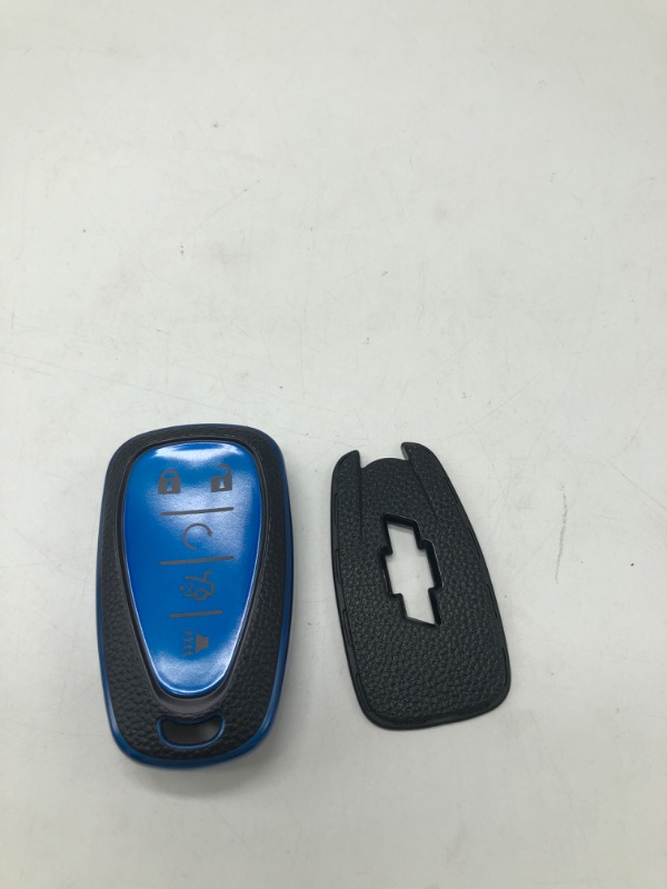 Photo 2 of Car Key Case for Chevrolet Cruze Traverse Sonic Volt Bolt Equinox Malibu Camaro, TPU Car Key Cover Keychain