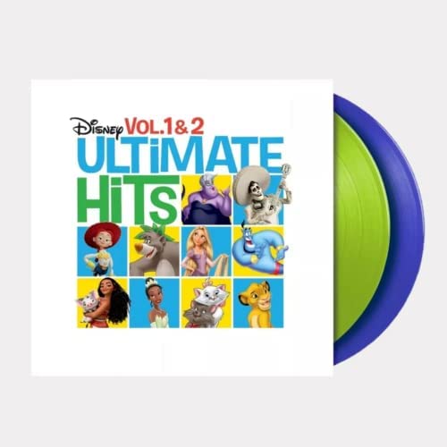 Photo 1 of Disney Ultimate Hits Vol 1 & 2 - Exclusive Green & Blue