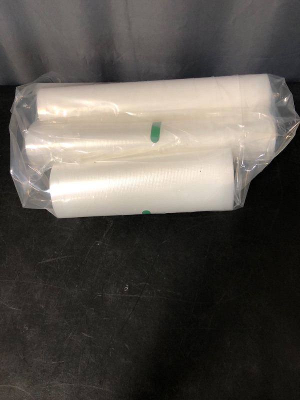 Photo 2 of 6 Pack 8"x20'(3Rolls) and 11"x20' (3Rolls) Vacuum Sealer Bags Rolls for Food,