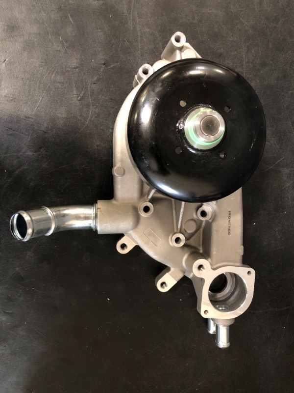 Photo 2 of IRONTREE AW6009 Water Pump for 07-20 Chevy Silverado 1500 Tahoe Avalanche Suburban, 07-17 GMC Sierra 1500 Yukon XL Savana, Cadillac Escalade, Hummer, 4.8L 5.3L 6.0L 
(WATER PUMP ONLY) 