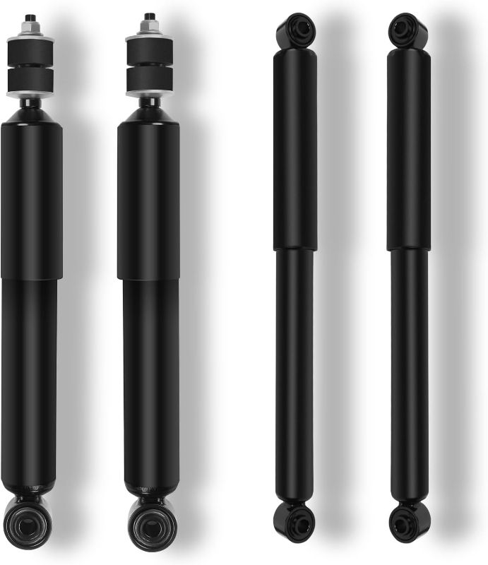 Photo 1 of AUTOMUTO 4 Pcs Struts Shock Absorbers Fit for Chevy Silverado 3500,for Chevy Silverado 3500 HD/for GMC Sierra 3500 HD,for Chevy Suburban 2500,for GMC Sierra 3500 - OE 344383 344384 - Front Rear