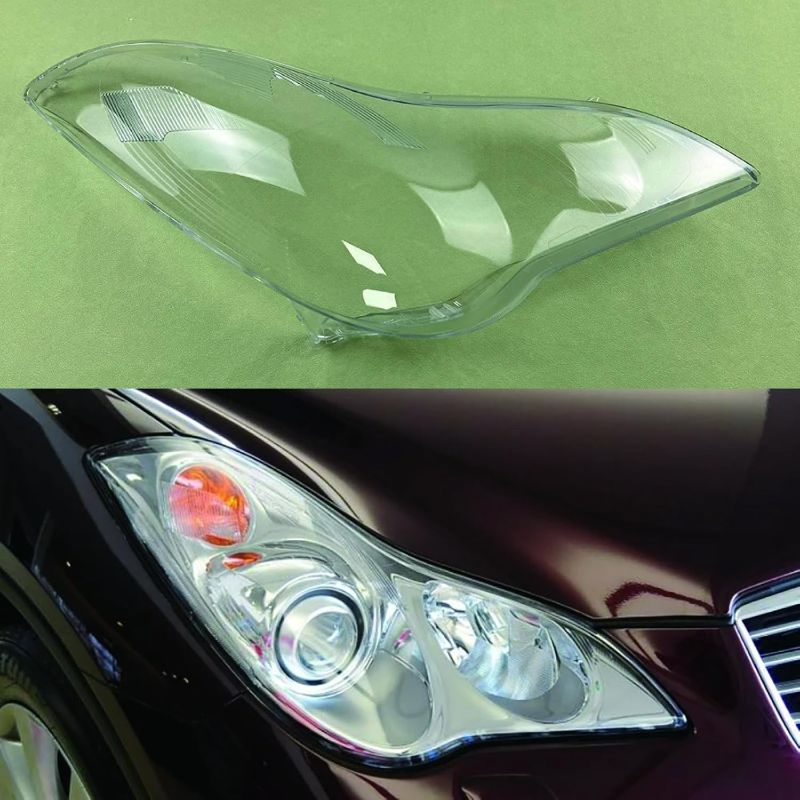 Photo 1 of Car Headlight Cover Lampshade Headlamp Lamp Shell Lens, for Infiniti QX50 EX25 EX35 2008-2015 (RIGHT SIDE)