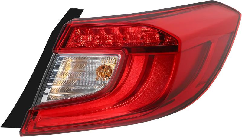 Photo 1 of FINAL SALE ***SOLD AS IS**** Tail Light Assembly Compatible With 2018 2019 2020 2021 Honda Accord Sedan Rear Outer Taillight 18 19 20 21 Honda Accord Rear Brake Lamp Replacement (Passenger Side)