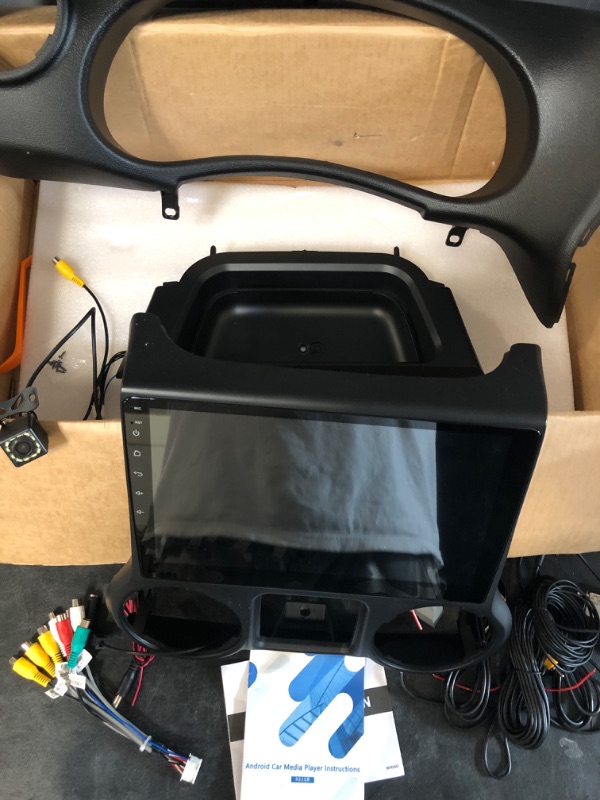 Photo 1 of  10.1 inch Android 11 Touchscreen Radio for Jeep Wrangler 2011 2012 2013 2014 Compatible with Apple Carplay and Android Auto + AHD Backup Camera/Mic/HiFi