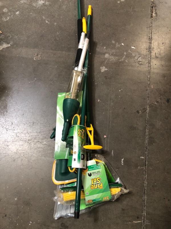 Photo 2 of 4 Piece Pine-Sol Cleaning Supply Set 