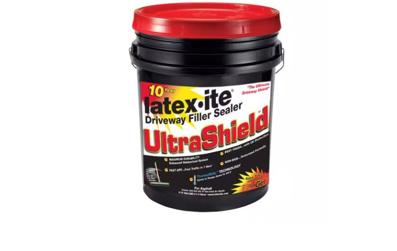 Photo 1 of Latex-ite
4.75 Gal. Ultra Shield Driveway Filler Sealant