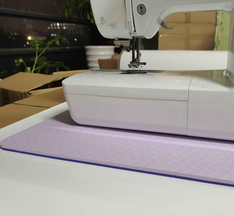 Photo 1 of HONEYSEW Stay In Place Sewing Machine Muffling Mat Reduce Sewing Machine Vibrations, Movement and Slipping for Sewing Embroidery Machine and Sergers Accessory