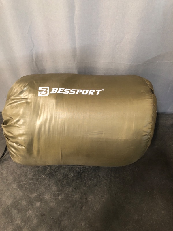 Photo 2 of Bessport Mummy Sleeping Bag | 15-45 Extreme 3-4 Season Sleeping Bag for Adults Cold Weather– Warm and Washable, for Hiking Traveling & Outdoor Activities