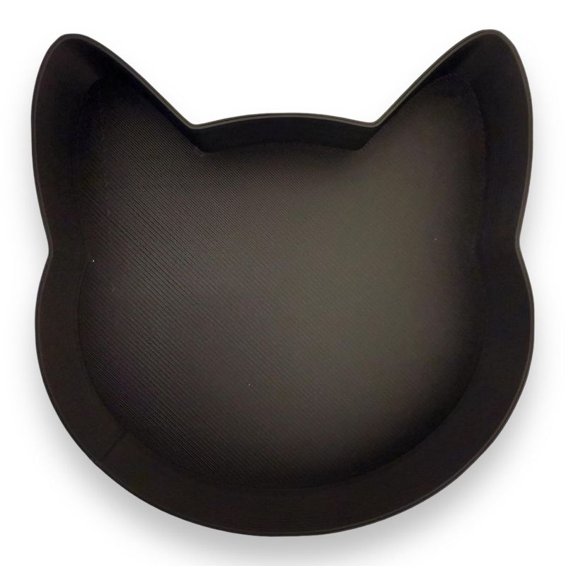 Photo 1 of 6" Cat Head Shaped Serving Tray 