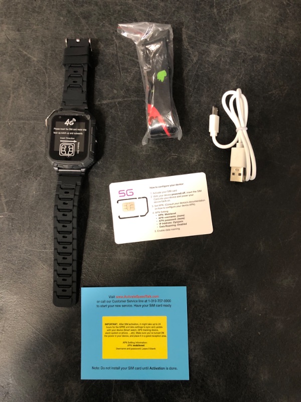Photo 1 of  4G Kids Smart Watch with GPS Tracker and Calling