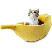 Photo 1 of Petgrow · Cute Banana Cat Bed House Large Size,