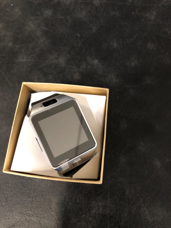 Photo 1 of Android Smart Watch Inclusive Movement Monitor, Sleep Monitor, Anti Theft Camera with Bluetooth Support (Black)