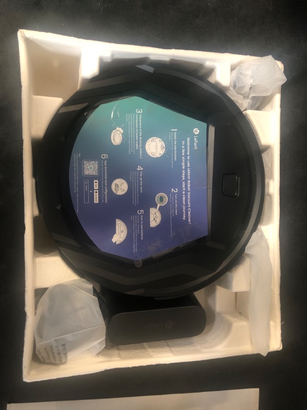 Photo 2 of Lefant M210Pro Robot Vacuum Cleaner,Strong Suction,120 Mins Run Time,Wi-Fi Connected,Scheduled Cleaning,Compatible with Alexa,Slim Self-Charging Robotic Vacuum Cleaner for Home,Pet Hair,Hard Floors