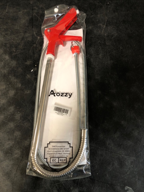 Photo 1 of 69" Toilet Auger Grabber Tool, Flexible Grabber Unclogging Tool, Four Jaw Pickup, Stainless Steel Telescoping Pole, Toilet Snake for Grabbing Objects Blocked in Toilet Pipes/Drains