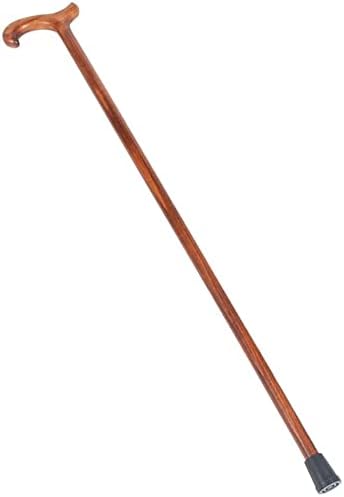 Photo 1 of Wooden Cane Walking Stick Crutches Light Wood Outdoor Hiking Anti-Slip Old Man Walking Stick Wood Canes