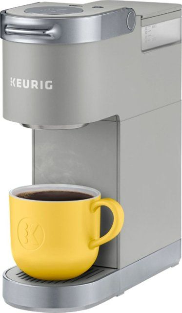 Photo 1 of Keurig - K-Mini Plus Single Serve K-Cup Pod Coffee Maker - Studio Gray
