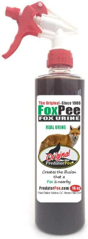 Photo 1 of PredatorPee 100% Fox Urine - Territorial Marking Scent - Creates Illusion That Fox is Nearby - 16 oz
