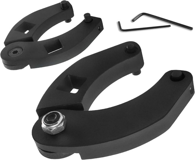 Photo 1 of Adjustable Gland Nut Wrench 1266 & 7463 Universal Hydraulic Cylinder Spanner Wrench Fits Most Farm and Construction Equipment (Set of 2)
