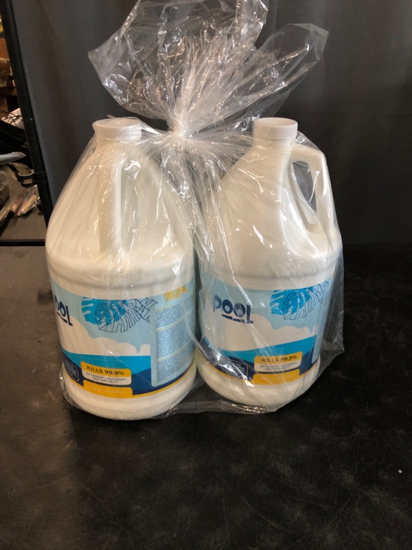 Photo 2 of Commercial Grade Hypochlorous Acid, Liquid Pool Shock – Enhanced Pool Protection, Ready to Use, Fast and Effective Chlorinator Solution for Swimming Pools, 2 Gallon Pack
