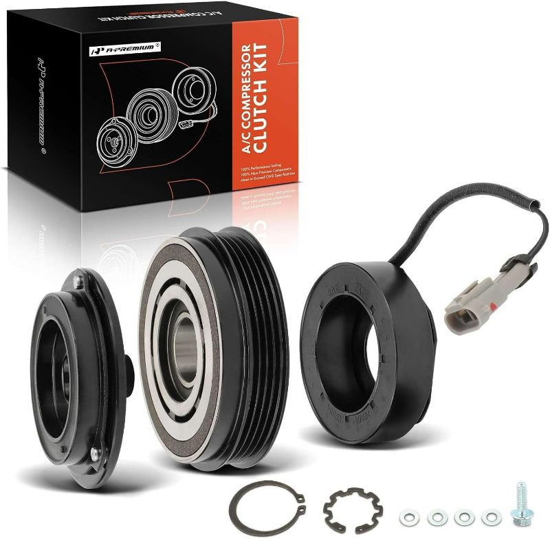 Photo 1 of A-Premium A/C Compressor Clutch Kit Compatible with Cadillac Escalade, Chevrolet Silverado, GMC Sierra, Yukon
