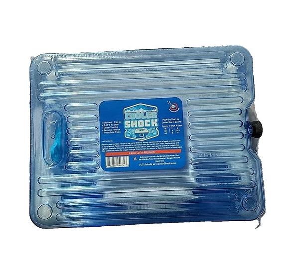 Photo 1 of Cooler Shock Premium Ice 2 Pack Reusable Long Lasting Freezer Clear Large
