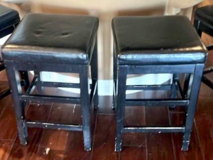 Photo 6 of 2 BARSTOOLS H24” ( OTHERS SOLD SEPARATELY)