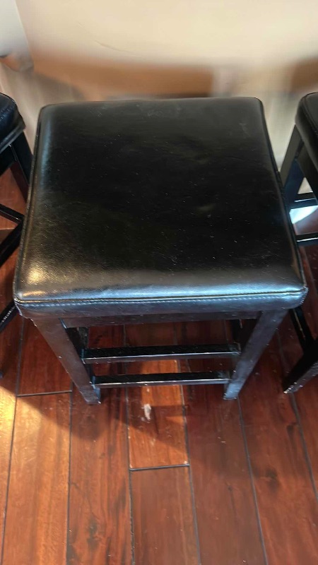Photo 3 of 2 BARSTOOLS H24” ( OTHERS SOLD SEPARATELY)