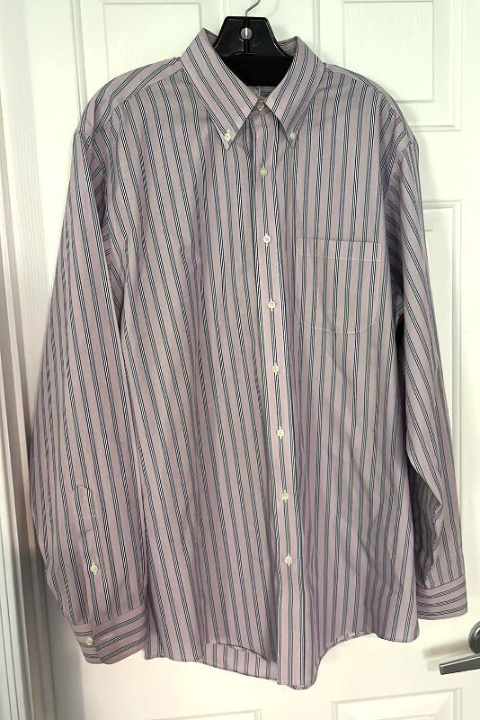 Photo 1 of MENS CLOTHING-$81 BROOKS BROTHERS 100% COTTON BUTTON DOWN COLLARED SHIRT SIZE 16 1/2
