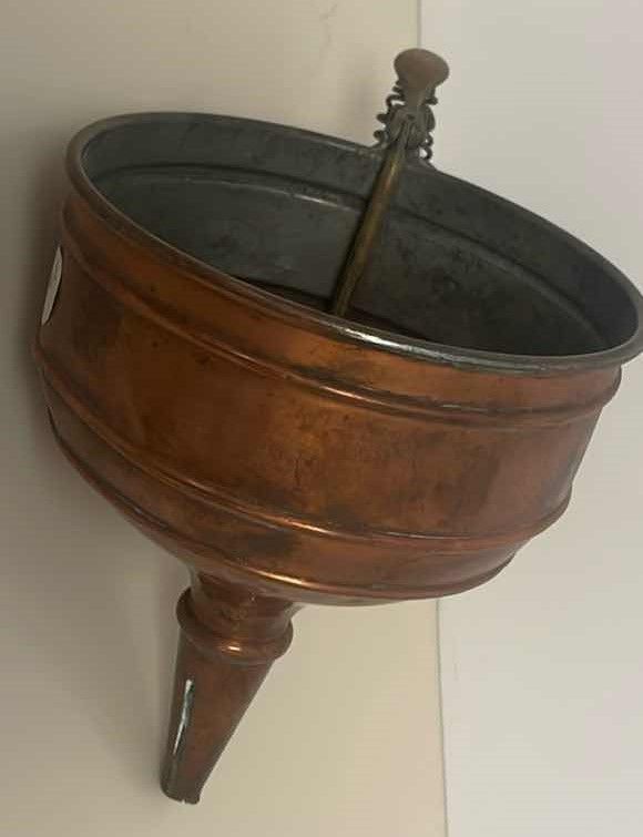 Photo 1 of ANTIQUE COPPER FUNNEL 7”