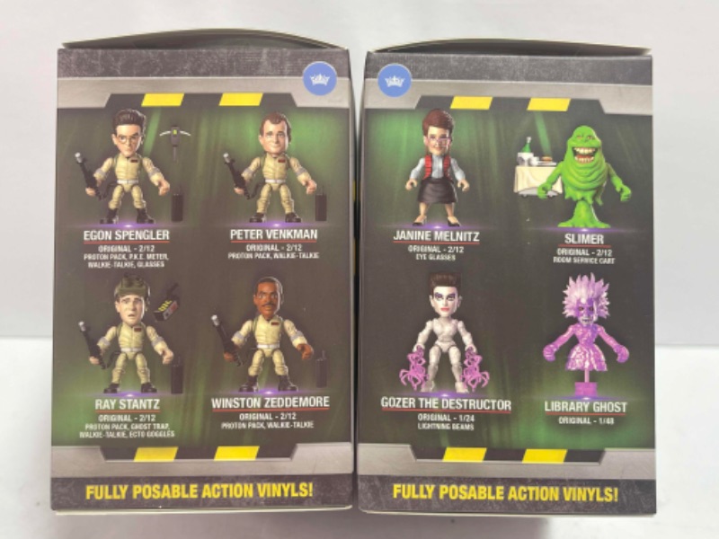 Photo 2 of NIB GHOSTBUSTERS SERIES EGON SPENGLER & RAY STANTZ 2/12 VINYL FIGURE BY LOYAL SUBJECTS - RETAIL PRICE $26.00