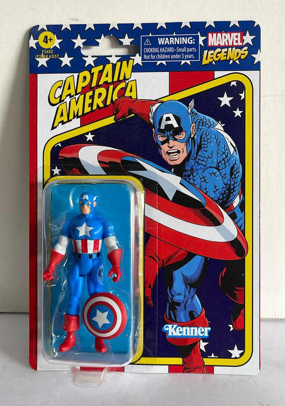 Photo 1 of NIB 2021 MARVEL LEGENDS CAPTAIN AMERICA MSRP $20