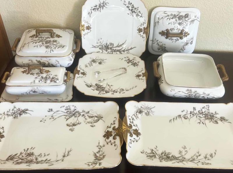 Photo 1 of 11 PC HAVILAND LIMOGES CHINA