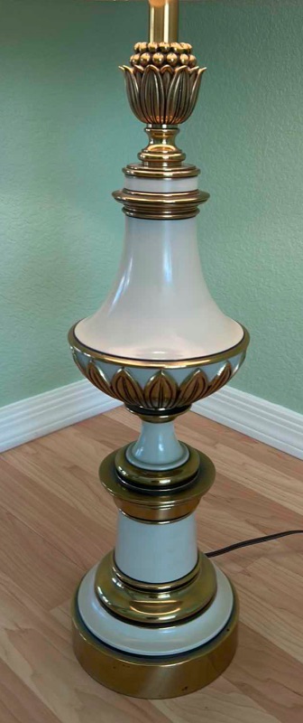 Photo 1 of STIFFEL MID CENTURY LAMP WITH SHADE H37”