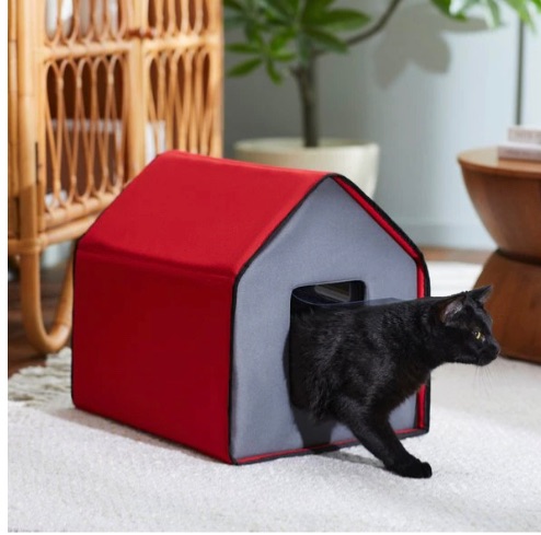 Photo 1 of NIB FRISCO BY CHEWY UNHEATED RED CAT HOUSE SKU#297471